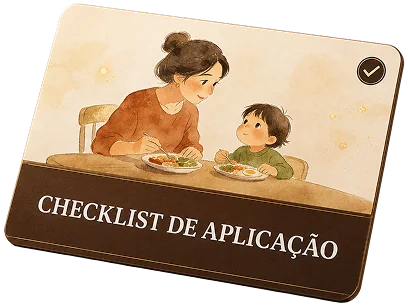 Mockup Checklist de Aplicação