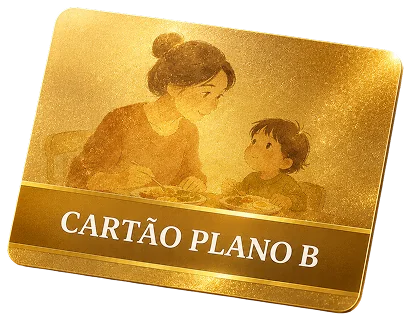 Mockup Cartão Plano B